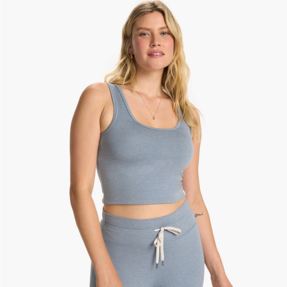 Vuori Halo Essential Tank Flint Heather